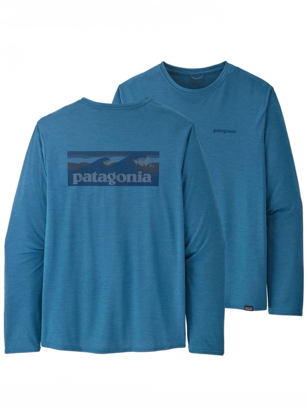 Patagonia Men's Long-Sleeved Capilene® Cool Daily Graphic Shirt #45190